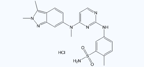 Pazopanib Hydrochloride