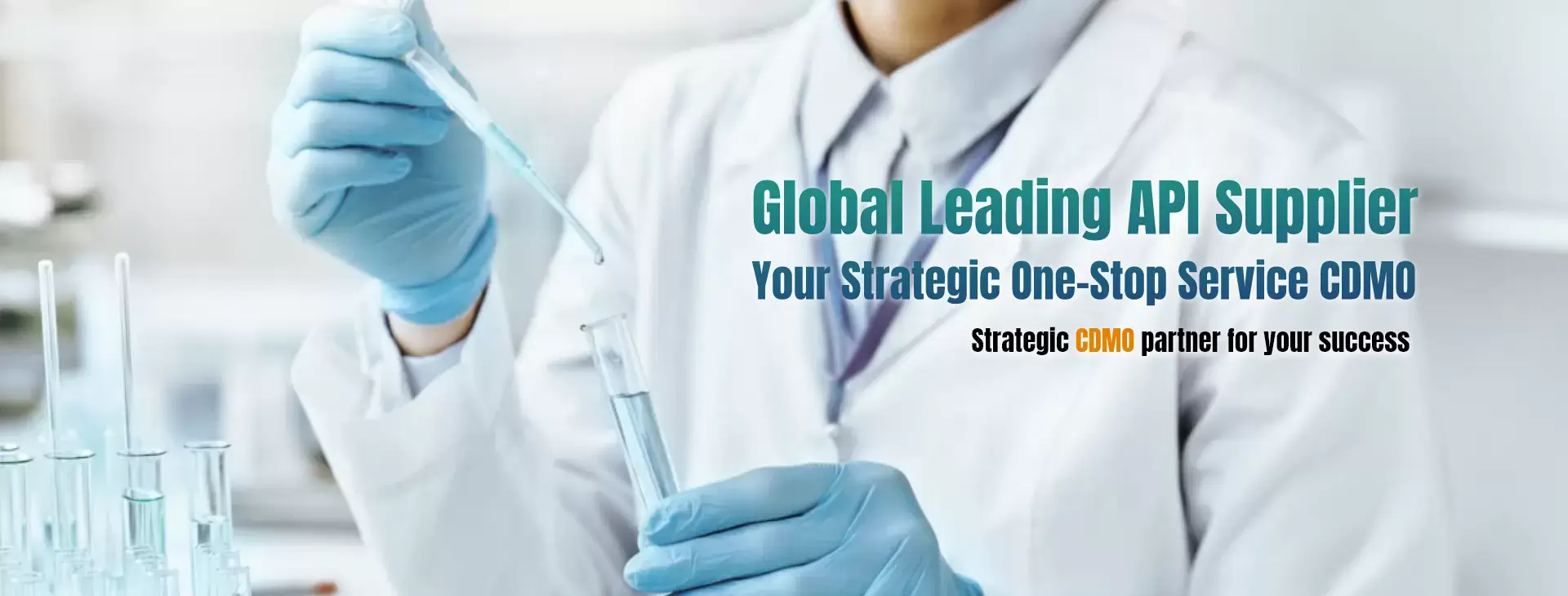 Global Leading API Supplier Your Strategic One-Stop Service CDMO